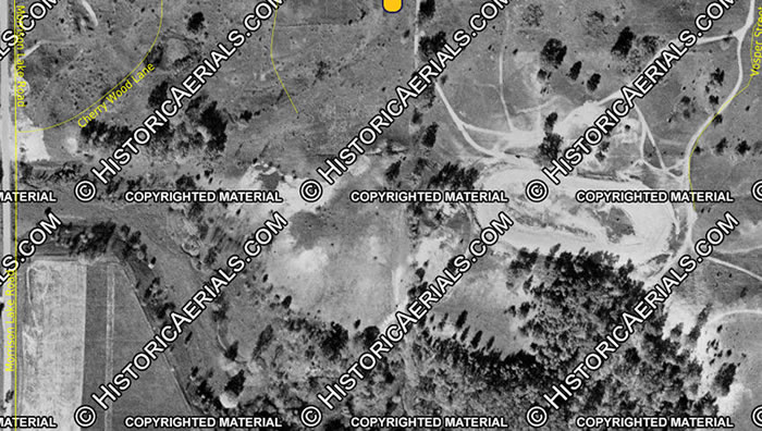 Saranac Speedway - Old Aerial Photo (newer photo)